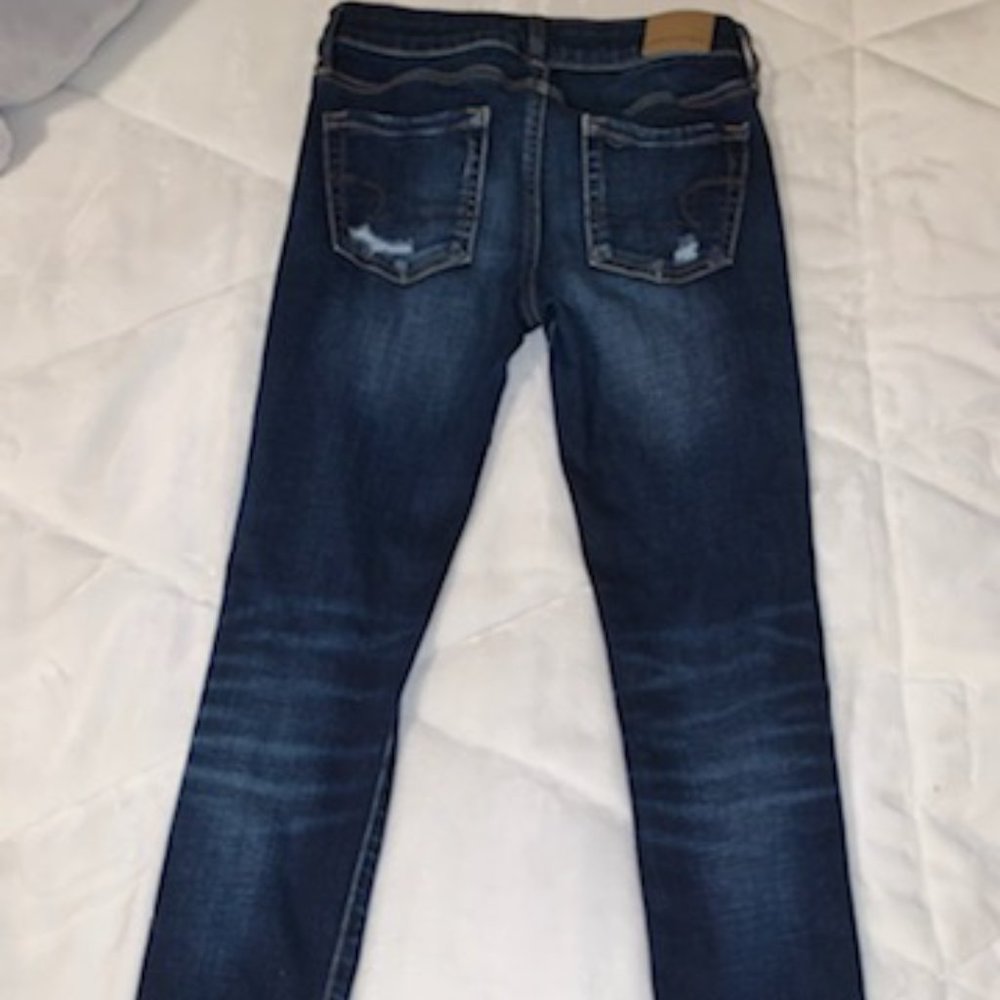 Blue Ripped Jeans - Picture 3 of 4